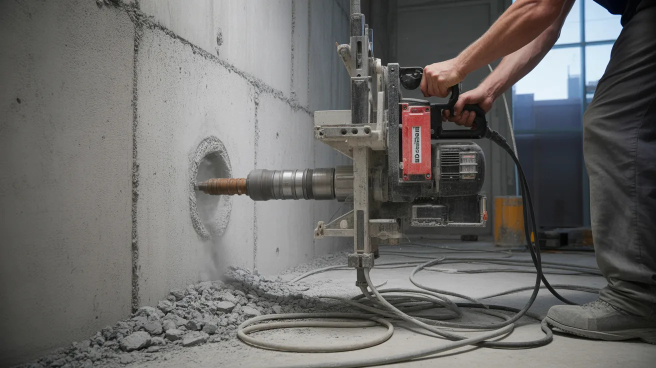 Betonghåltagning & Ta Upp Hål i Väggar