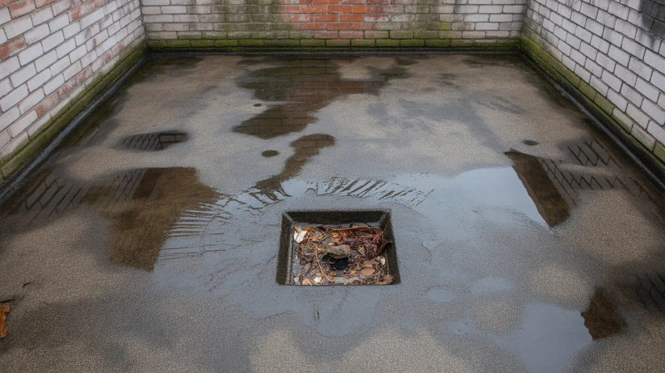 Läckage från Takterrass & Balkong